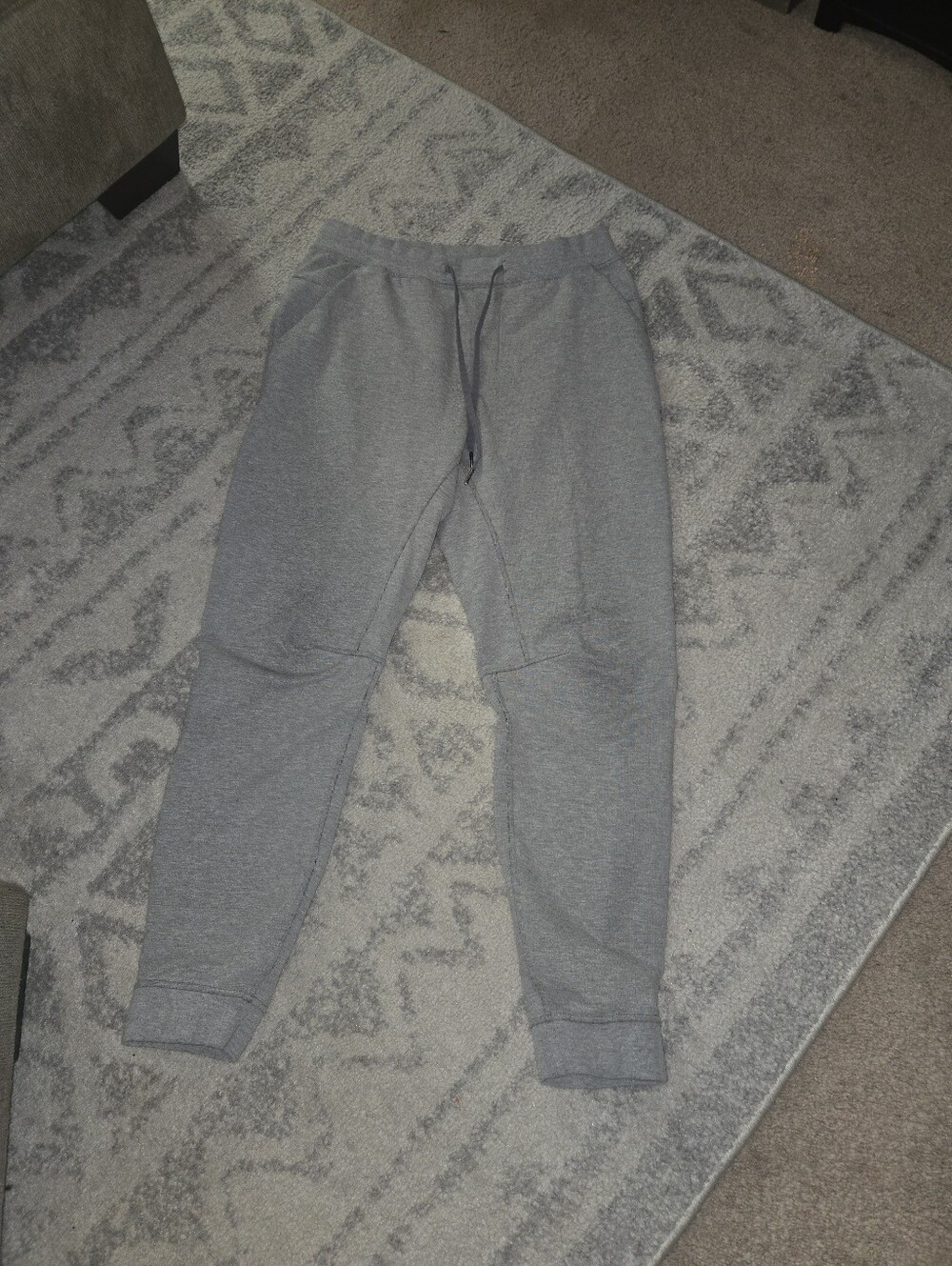 lululemon athletica Men's Heather Gray Jogger Sweatpants
